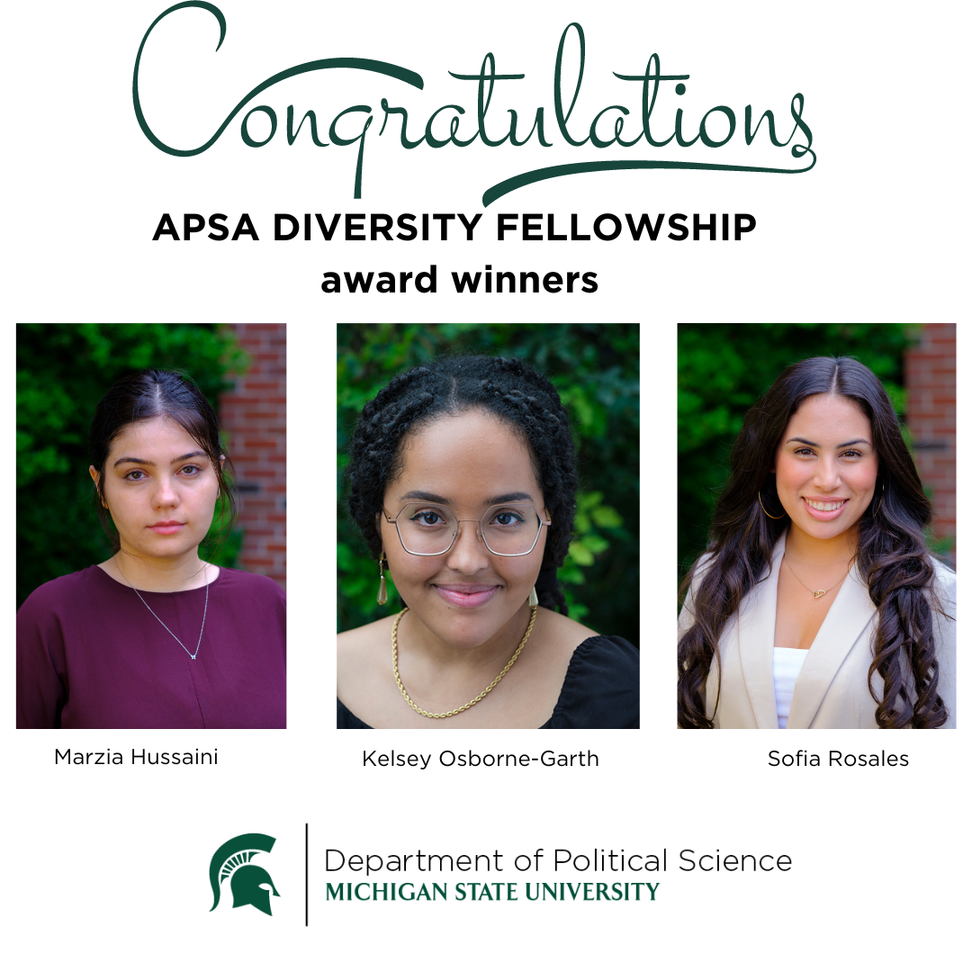 PLS PhD students win Diversity Fellowships