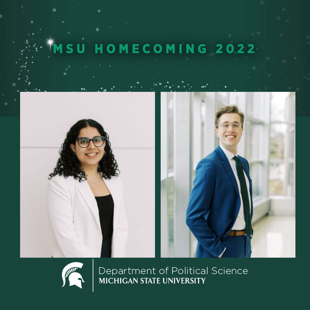Two PLS students on the 2022 Homecoming Court