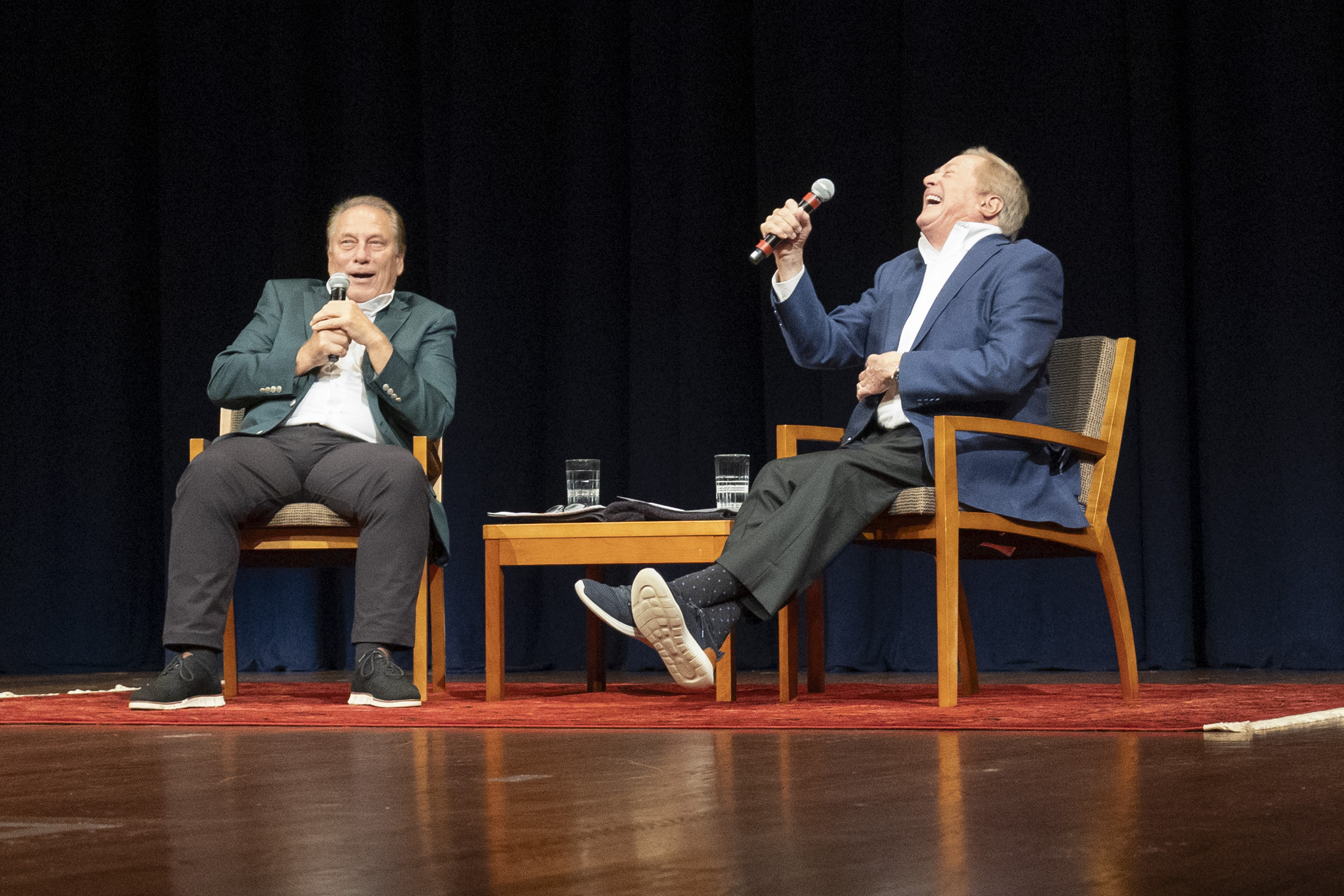 Tom Izzo and Jim Blanchard