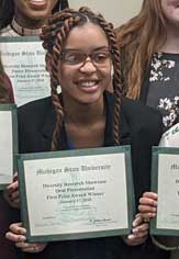 Three Political Science majors are nominated for prestigious national scholarships