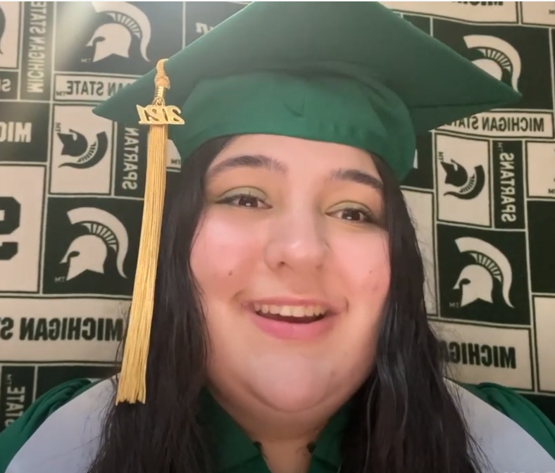 MSU PLS senior featured as the 2021 Student Commencement Speaker
