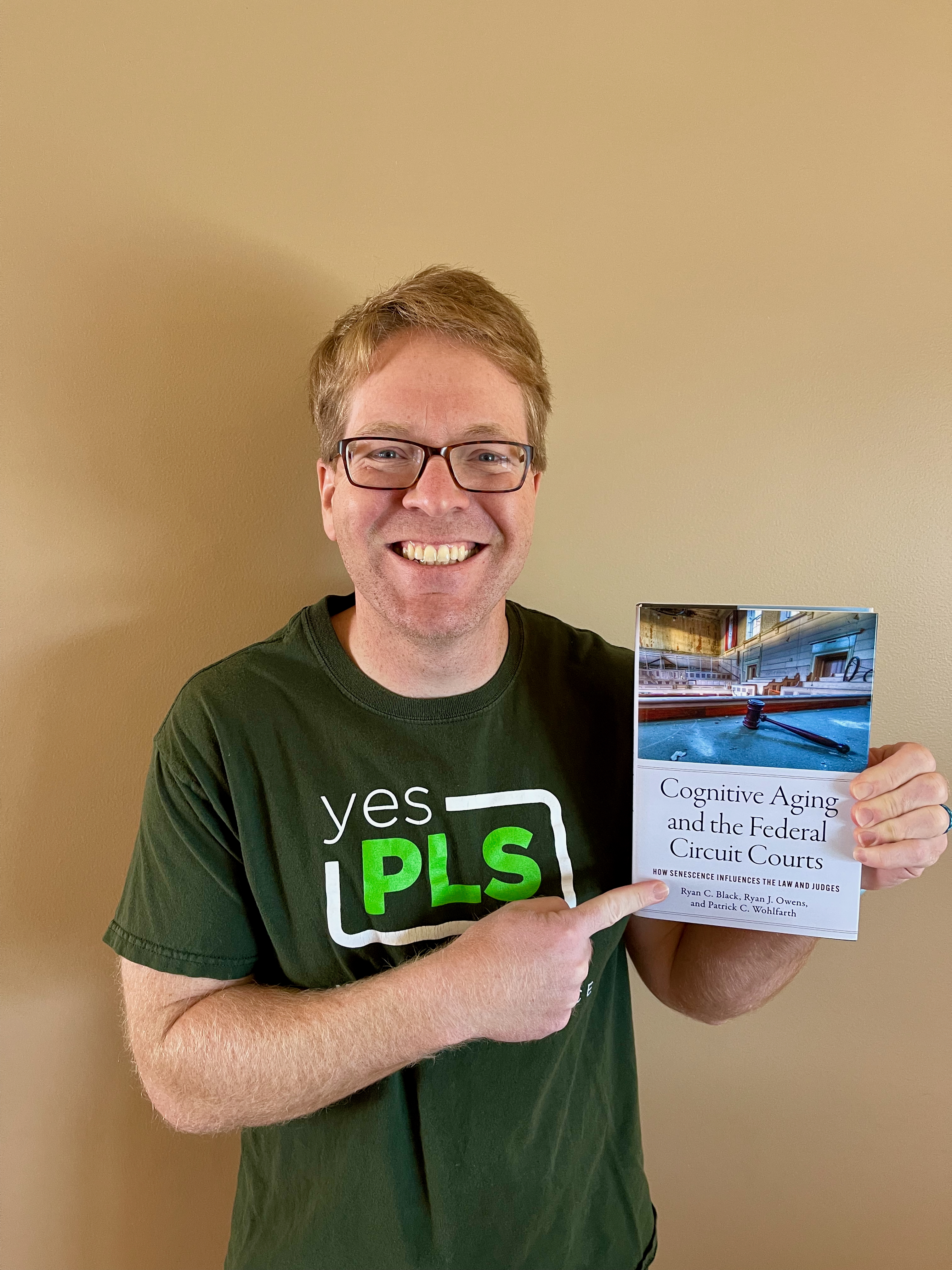 Dr. Ryan Black wins APSA book award