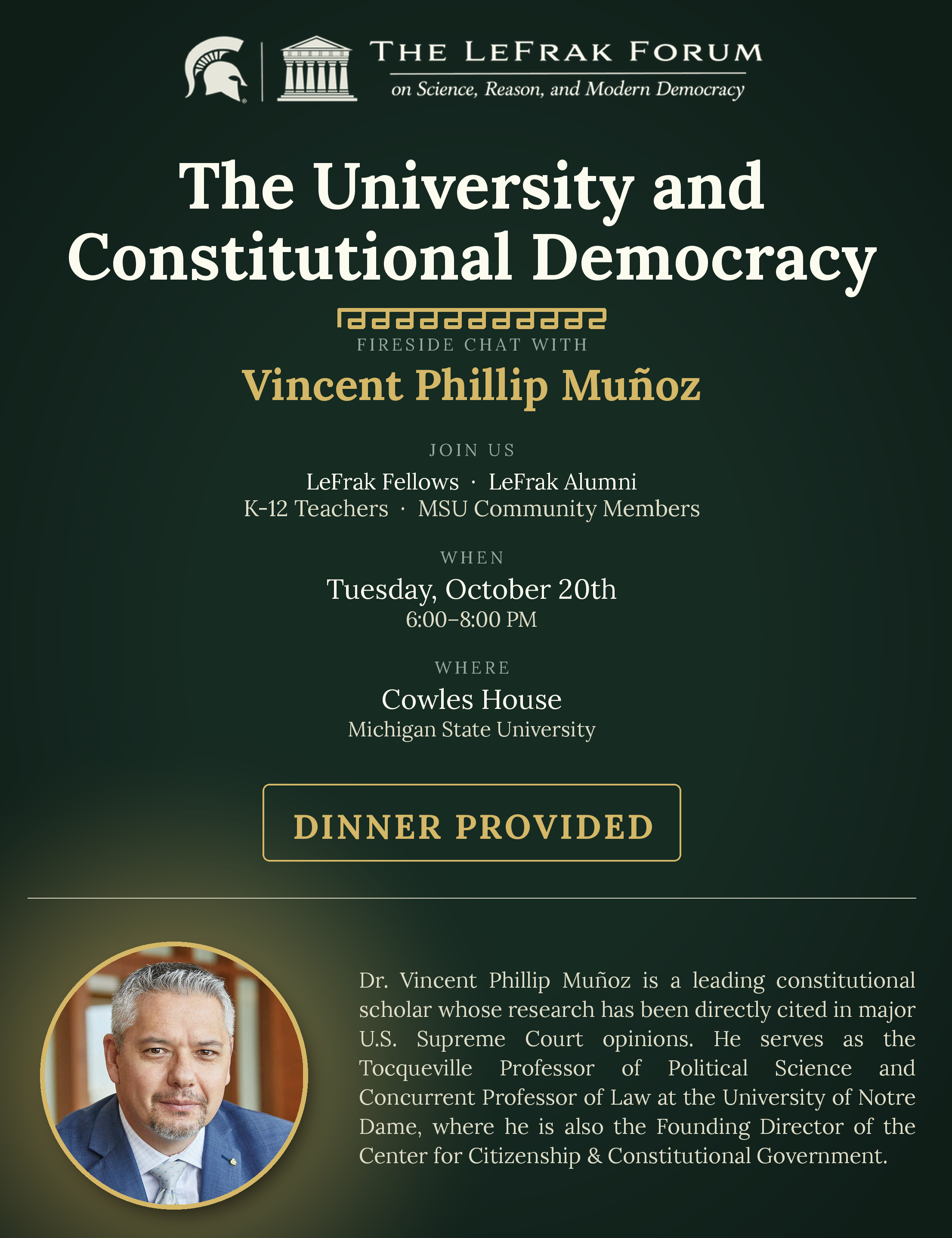 fireside chat with vincent phillip munoz