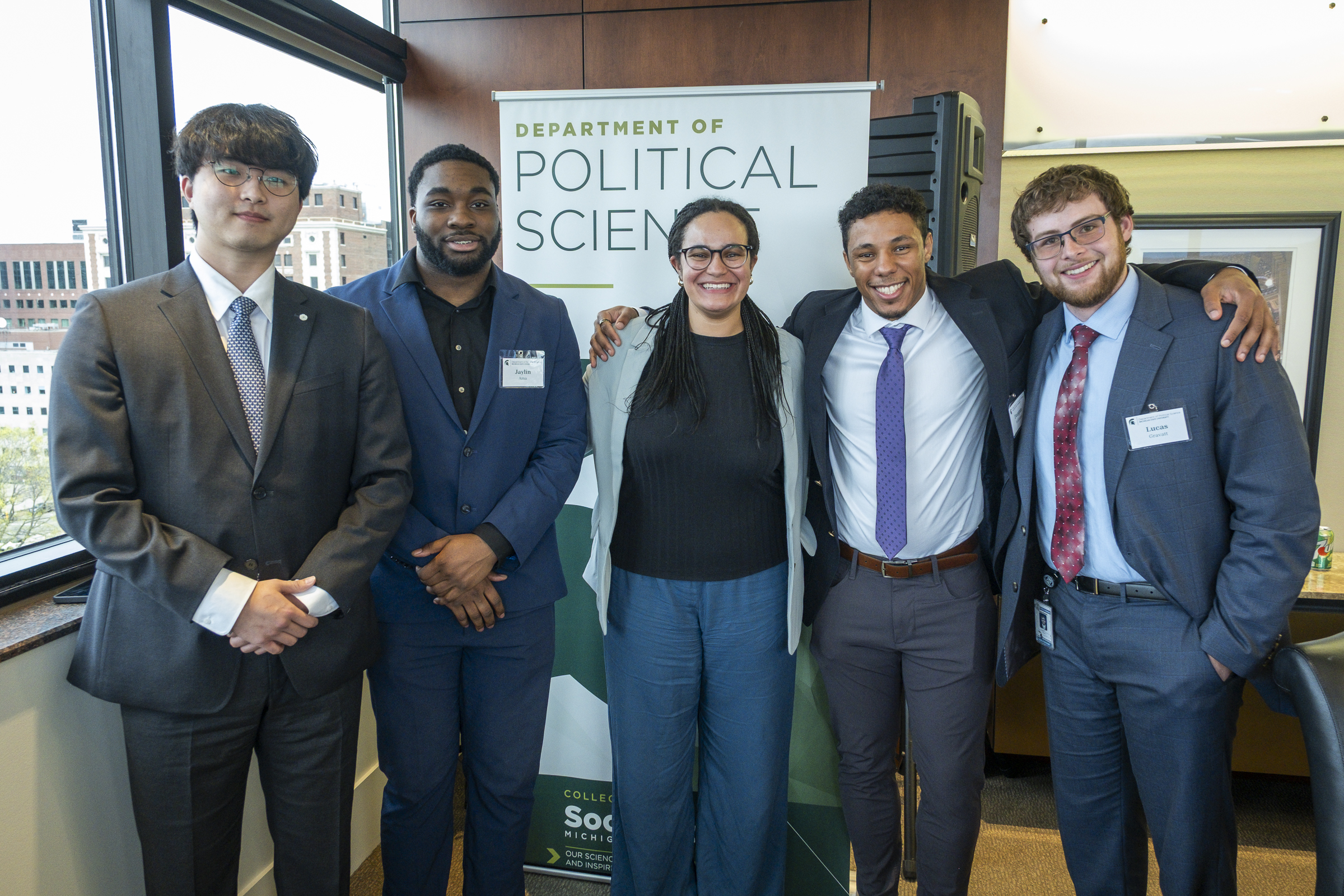 MGSP students celebrate the end of the program