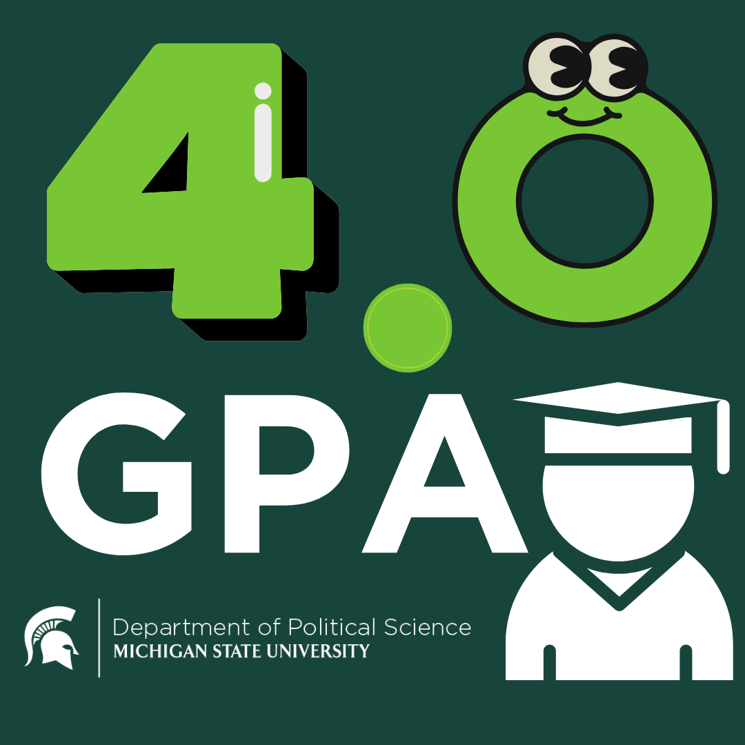 PLS students receive awards for 4.0 GPA